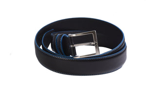 Cintura uomo con rifiniture colorate CVC35