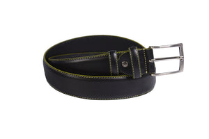 Cintura uomo con rifiniture colorate CVC35