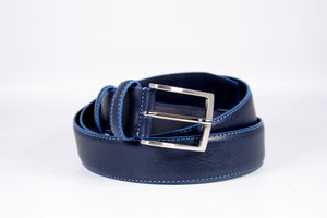 Cintura uomo con rifiniture colorate CVC35
