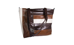 TOTE  BAG MARRONE